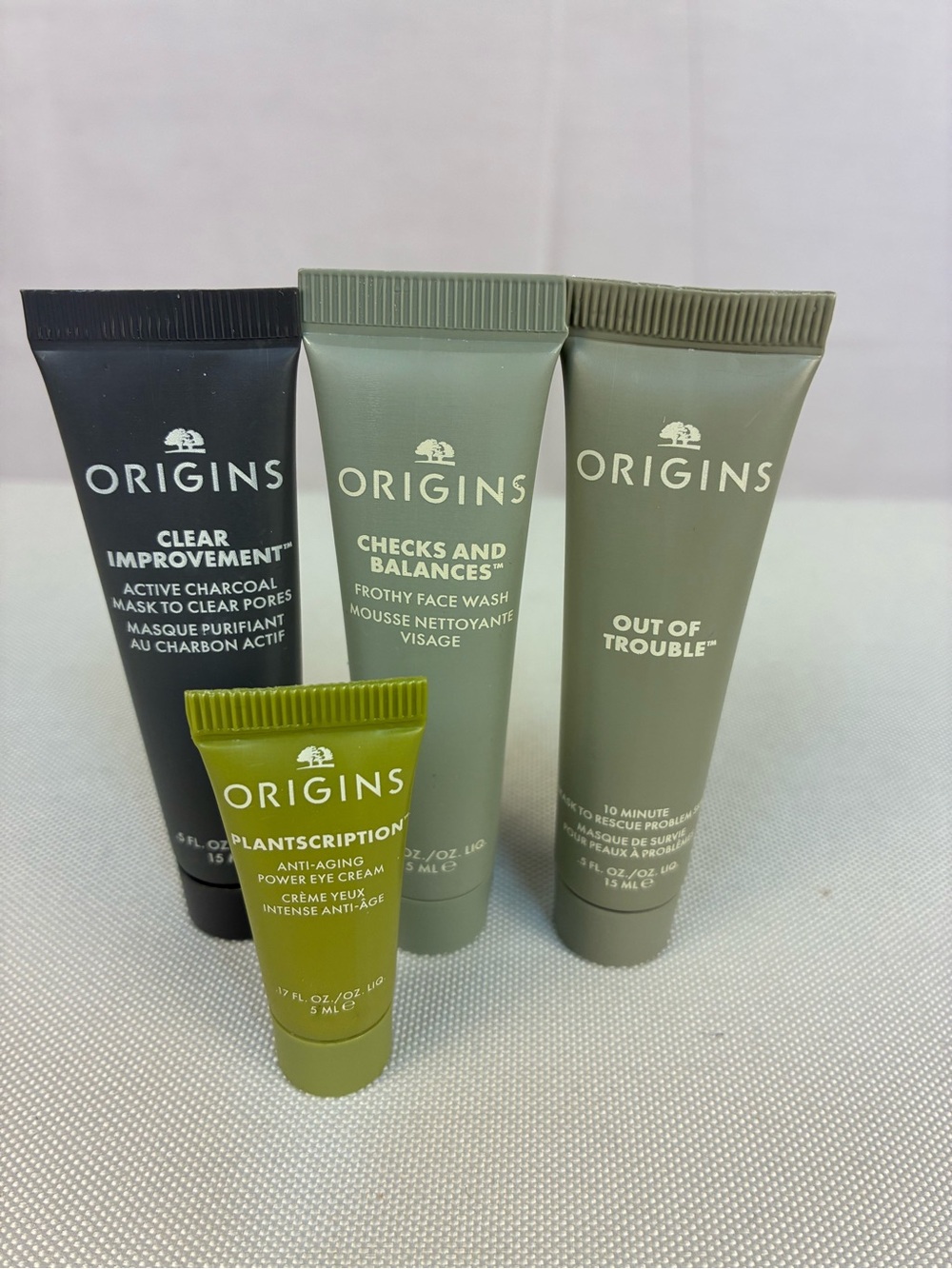 NIP 4 Pc Origins Skincare Minis